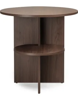 Odkládací stolek Yaso 60 cm ořech Villa