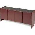 Komoda Loren 163 cm bordová/mramor