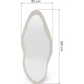 Nástěnné zrcadlo Mara 180 cm z masivu krémové