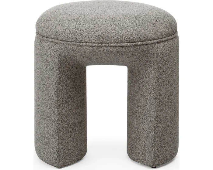 Designový taburet Cove světle hnědý