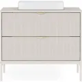 Skříňka pod umyvadlo Livia s deskou 84 cm kašmírová
