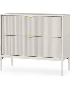 Skříňka pod umyvadlo Livia s deskou 84 cm kašmírová