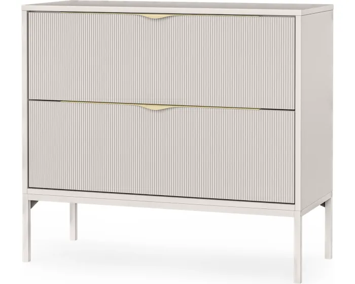 Skříňka pod umyvadlo Livia s deskou 84 cm kašmírová