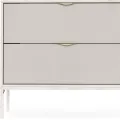 Skříňka pod umyvadlo Livia s deskou 84 cm kašmírová