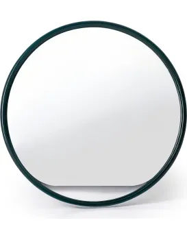 Nástěnné zrcadlo Zelia 100 cm tmavě zelené