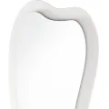 Stojací zrcadlo s LED osvětlením Cella 63x160 cm bílé