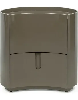 Noční stolek Vena 52 cm šedozelený