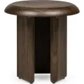 Odkládací stolek Keo 50 cm ořech tmavý