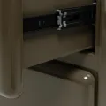 Noční stolek Lagos 52 cm šedozelený