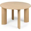 Kulatý jídelní stůl Bali 120 cm hnědý