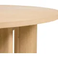 Kulatý jídelní stůl Bali 120 cm hnědý