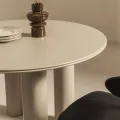 Jídelní stůl Kairo 120 cm béžový