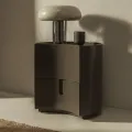 Noční stolek Vena 52 cm šedozelený