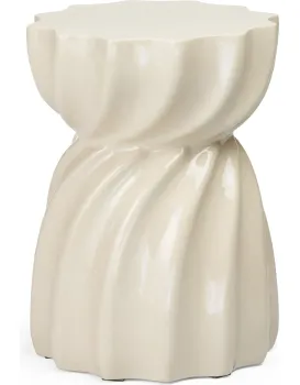 Odkládací stolek Bloom 35 cm béžový