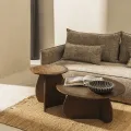 Konferenční stolek Noku 80 cm ořech tmavý