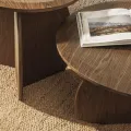 Konferenční stolek Noku 80 cm ořech tmavý