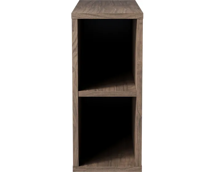 Závěsný koupelnový regál Avila 20 cm ořech