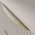Závěsná skříňka pod umyvadlo Avila s deskou 80 cm kašmír/zlatá