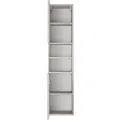 Vysoká závěsná koupelnová skříňka Hana 130 cm kašmírová/zlatá