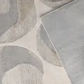 Vlněný obdélníkový koberec Yuki 160x230 cm krémový/šedý
