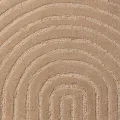 Vlněný koberec Isla 160x230 cm tmavě béžový