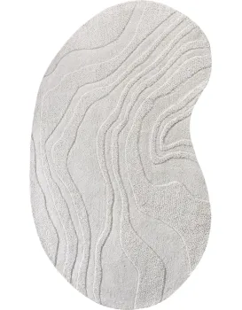 Vlněný koberec Mila 160x230 cm krémový