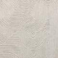 Vlněný obdélníkový koberec Kivi 160x230 cm krémový