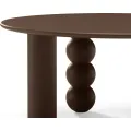 Konferenční stolek Bolla 80 cm z masivu hnědý