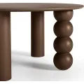 Konferenční stolek Bolla 80 cm z masivu hnědý