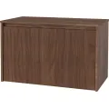 Závěsná skříňka pod umyvadlo Pezzo 80 cm s deskou ořech