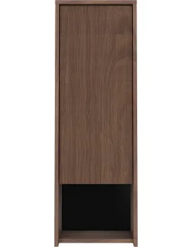 Závěsná koupelnová skříňka Pezzo 34 cm ořech