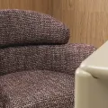 Jídelní křeslo Granda hnědé/černé