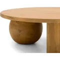 Konferenční stolek Sumo 80 cm z masivu mangové dřevo hnědý