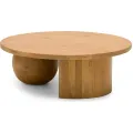 Konferenční stolek Sumo 80 cm z masivu mangové dřevo hnědý