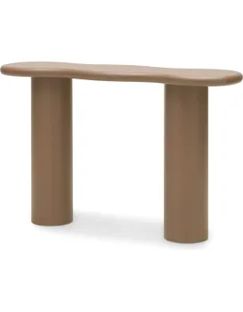 Konzolový stolek Vanity 120 cm světle hnědý