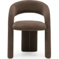 Designové křeslo Elise hnědé