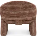 Designové křeslo Sena měděné/bílé
