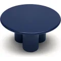 Konferenční stolek Everett 80 cm modrý