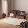 Vlněný koberec Sumire 160 cm krémový