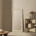 Nástěnné zrcadlo Noelle 180 cm světle béžové