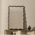 Nástěnné zrcadlo Glimmer 120 cm ořech tmavý