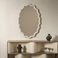 Nástěnné zrcadlo Lumi 120 cm bílé