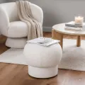 Designový taburet Bloop bílý