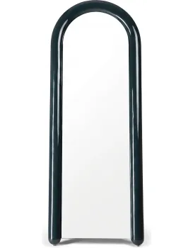 Stojací zrcadlo Kunis 60x160 cm zelené