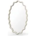 Nástěnné zrcadlo Lumi 120 cm bílé