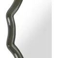 Nástěnné zrcadlo Luppo 100 cm zeleno-šedé