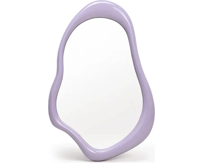 Nástěnné zrcadlo Maluma 60 cm fialové