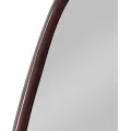 Nástěnné zrcadlo Siri 120 cm vínově-hnědé