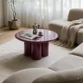 Konferenční stolek Everett 80 cm vínový