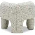 Designové křeslo Maylo bouclé krémové/béžové/šedé